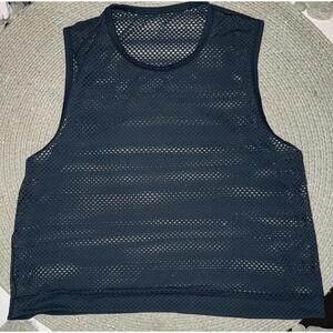 Lululemon Sweat Your Heart Out Cropped Tank See Measurements Active Retro 90s